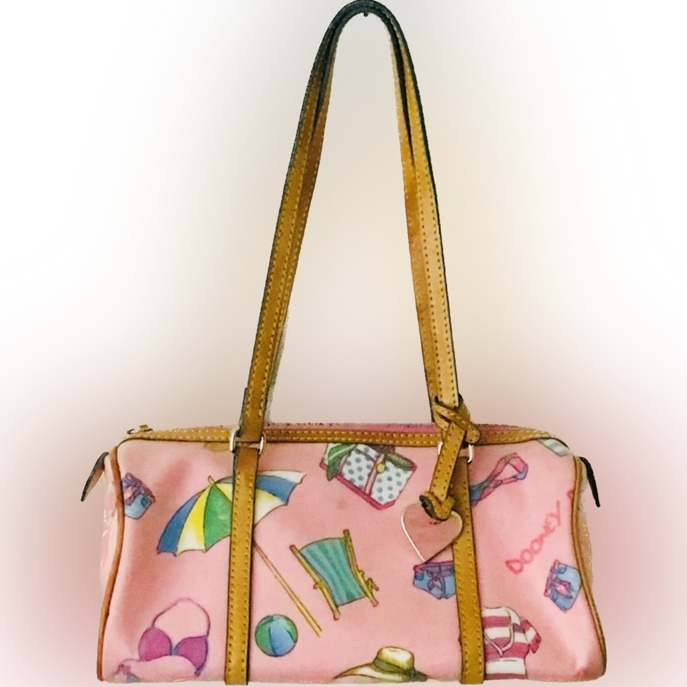 VINTAGE Dooney and Bourke Barrel Bag